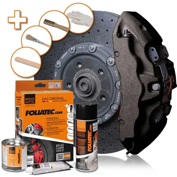 Letzte Chance Foliatec Bremssattel Lack Set - Carbon metallic - 2170