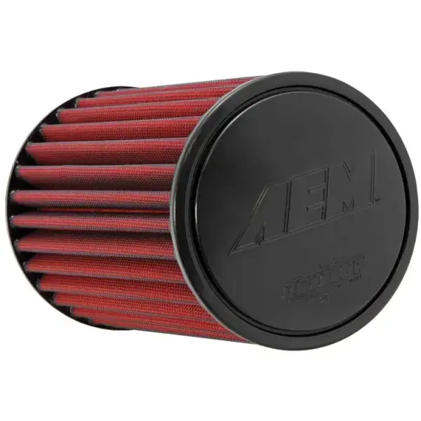 AEM intakes Luftfilter dryflow synthetisch - 3.25‘‘ / 83mm - AEM-21-2109DK Begrenztes Angebot