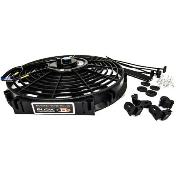 Saisonangebot BLOX Racing Lüfter schlank (Slim fan) (10‘‘ / 25.4cm) - Schwarz - BXCC-00001-BK