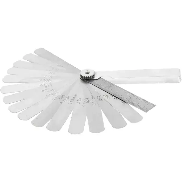 Online Kaufen Lisle Fühlerlehren Standard, metrisch und imperial, 15-teilig - L67950