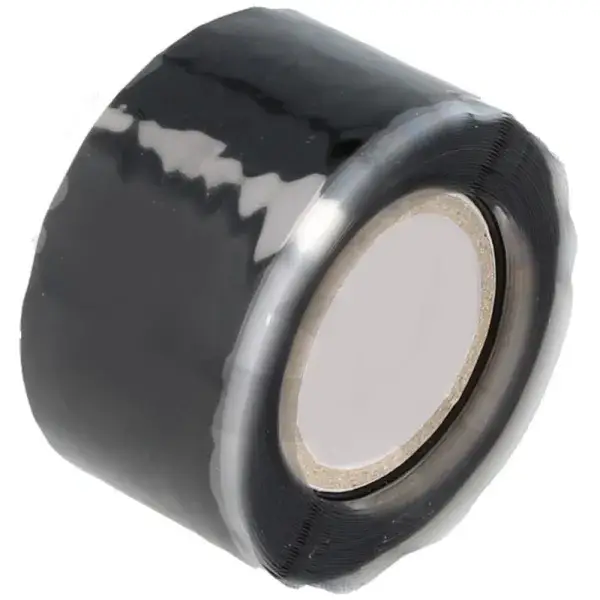 Letzte Chance QSP Silikonband - Schwarz - QTAPE 5 BLACK