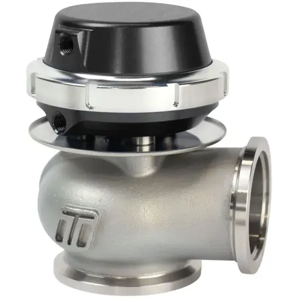 Neu Turbosmart WG40 Wastegate 40mm V-Band - 7psi Schwarz - TS-0505-1006
