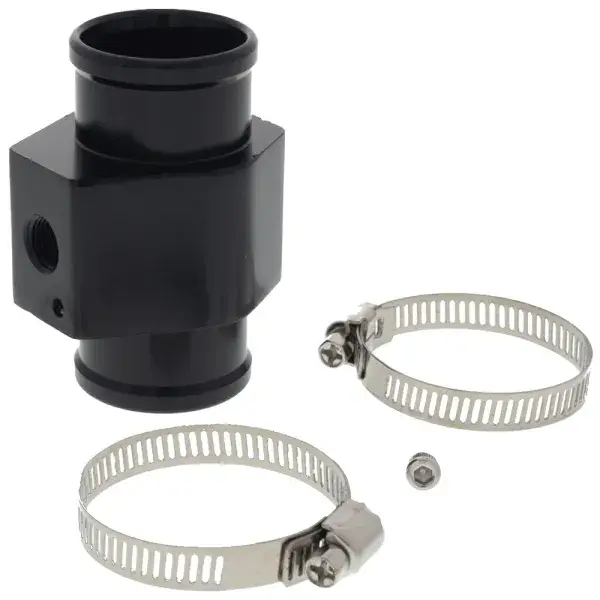 US-Racing 32mm Schlauchadapter für 1/8 NPT sensor - Schwarz - USR-TJ-WT-32 Echt