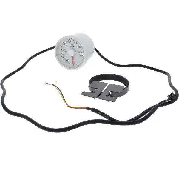 Stri Xline Voltmeter SLM Weiß/Amber - MET-XC5208W Kracherpreis