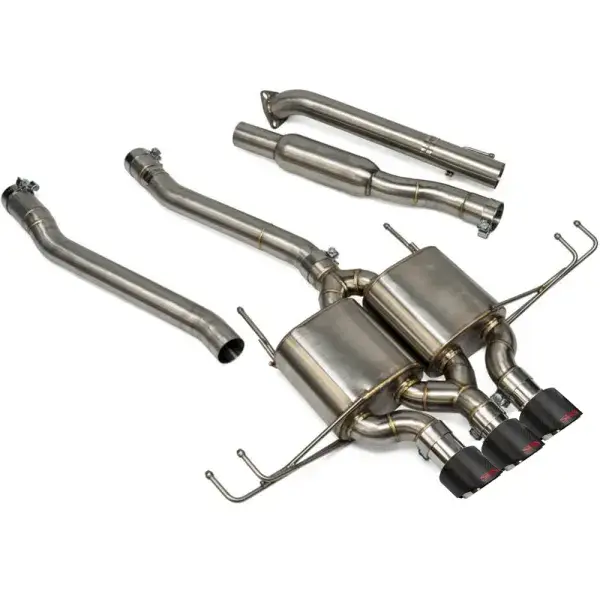 Letzte Chance SRS Cat-Back Auspuffanlage R60 carbon Spitzen - CBS-CVFK8-R60-CF