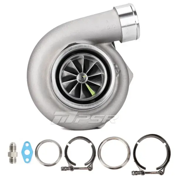 Markenprodukt Pulsar Turbo Systems 3582 GEN2 880HP Kugellager-Turbo - Standard - 0.83 Dual V-Band - 102135273