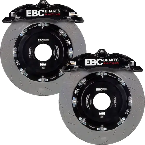 Preis Gesenkt EBC Apollo Big Brake Kit vorne - Schwarze 4-Kolben-Bremssättel und geschlitzte Scheiben - EBC-BBK028BLK-1