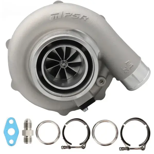 Pulsar Turbo Systems 6262G 900HP Kugellager-Turbo - T51R Mod .72 2inch - .82 Edelstahl Dual V-Band - 102152771 Markenprodukt