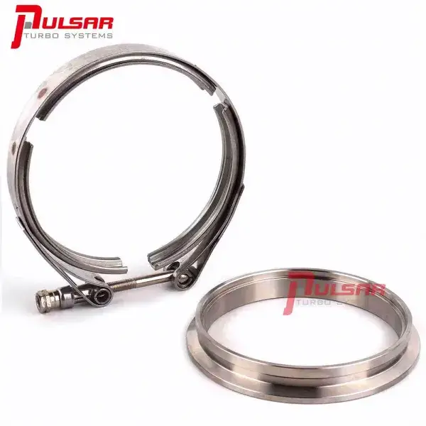 Begrenztes Angebot Pulsar Turbo Systems Flange&Clamp Kit Stainless Steel for G ser. 6275, 6775, 7375, 7975, 7782 - V-Band- 3 inch OD tubing - 164342202