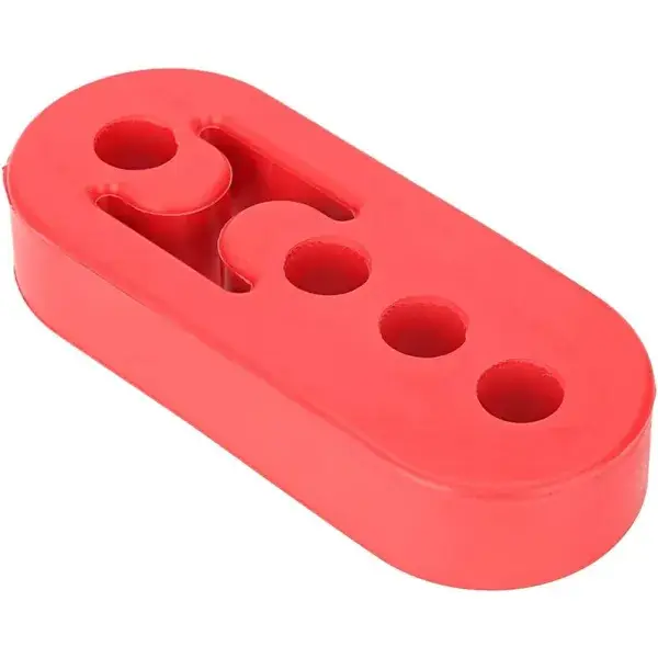 SRS Verlängerte Gummi Abgasanlageaufhängung - Rot - MH-L-R Expressversand