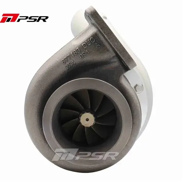 Online Kaufen Pulsar Turbo Systems Billet 366D 950HP Dual Cer. Ball Bear. Turbo 90° Elbow Outlet Compr - 80x73-Without Turbine Housing - 112130011