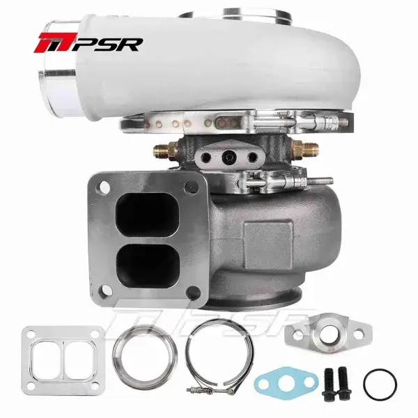 Pulsar Turbo Systems 7375G 1200HP Compact Dual Ball Bearing Turbo - Forward Rotation - Standard - .95 T4 Divided V-Band - 102142305 Aktuell