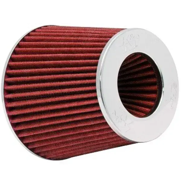 K&N Air filter - Ø3.0/3.5/4.0‘‘‘ - red/chrome - RD-1001RD Abverkauf