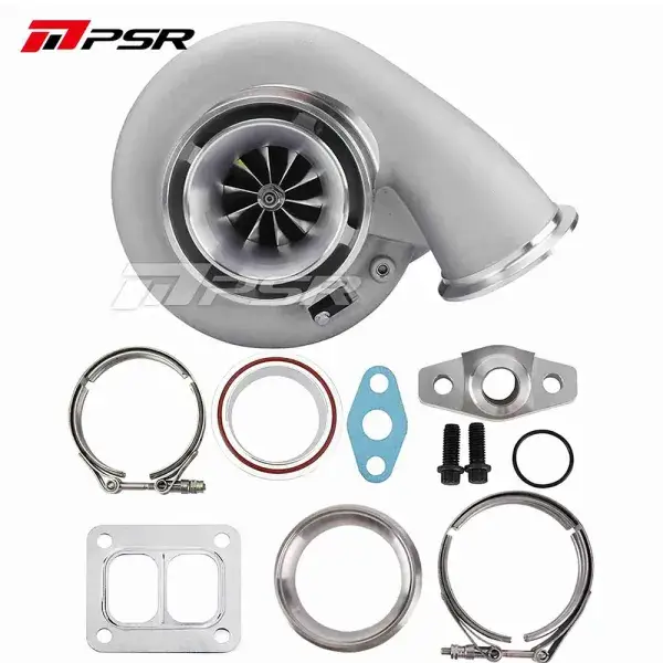 Pulsar Turbo Systems 7782G 1500HP Dual Ball Bearing Turbo - Standard - T4 Divided 1.01 V-Band - 102145202 Echt