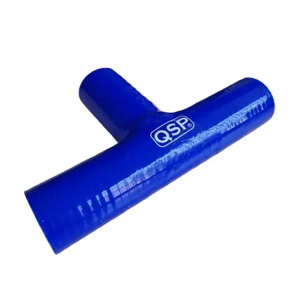 Nur Heute QSP Silikon T-Stück 3x 13mm - Länge 200 mm - Blau - QHTST-13BLU