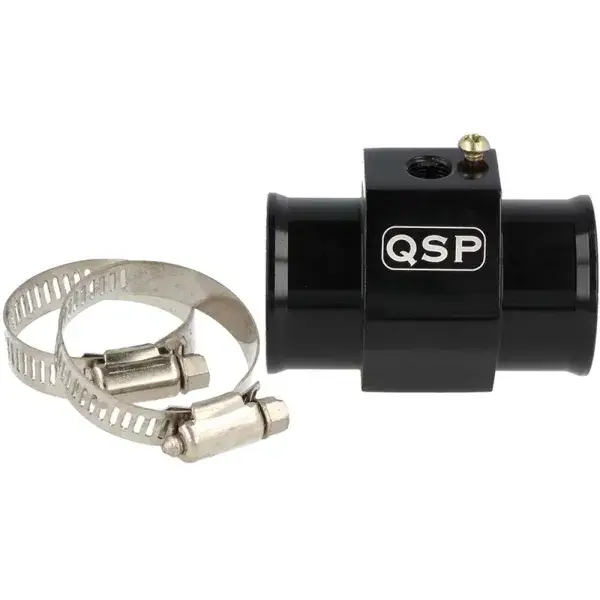 Online Kaufen QSP 32mm Schlauchadapter für 1/8 NPT Sensor - Schwarz - QZ-TST-32