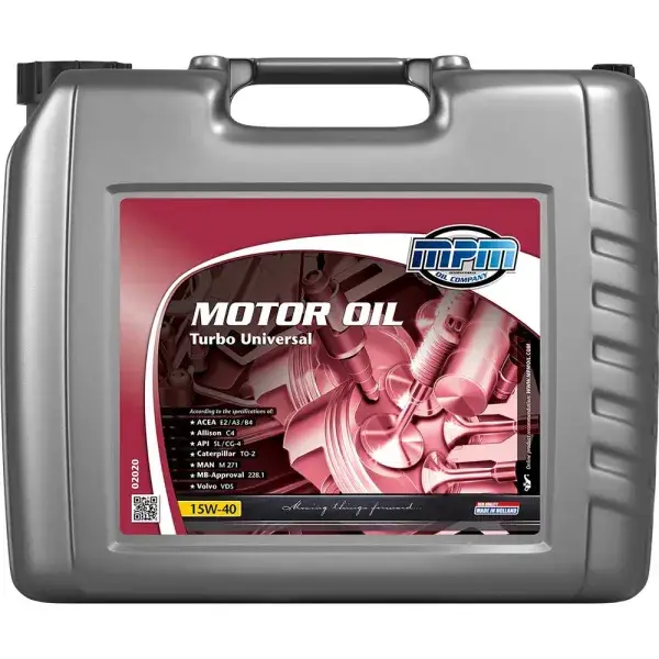 MPM Oil Motoröl 15W40 Turbo universal mineralisch - 20 Liter - MPM-02020 Beliebt