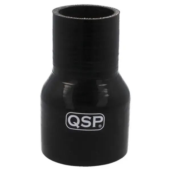 QSP Silikonschlauch-Adapter - 76-60 mm - Schwarz - QHCR-7660BLK Highlight