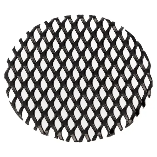 Markenprodukt QSP Luftkanal-Einlassgitter schwarz - Ø76mm/3.0‘‘ - QDUCTGAU-076-BLK