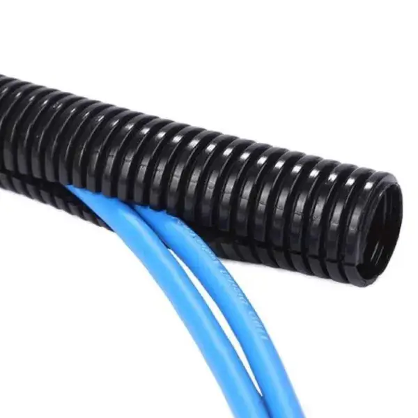 Solange Der Vorrat Reicht QSP Kabelschutz-Wellrohr - Durchmesser 10 mm - Länge 10 m - Schwarz - QC3610-10