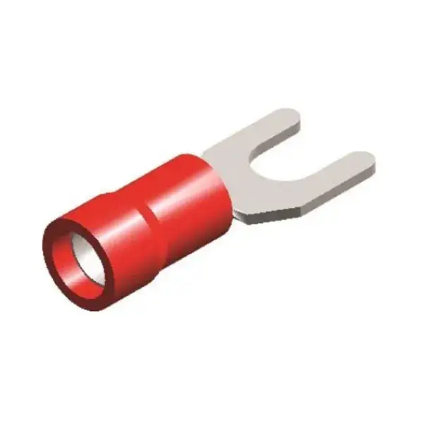 Direktkauf QSP Halbisolierter Gabelkabelschuh M5 - Rot - QC3025