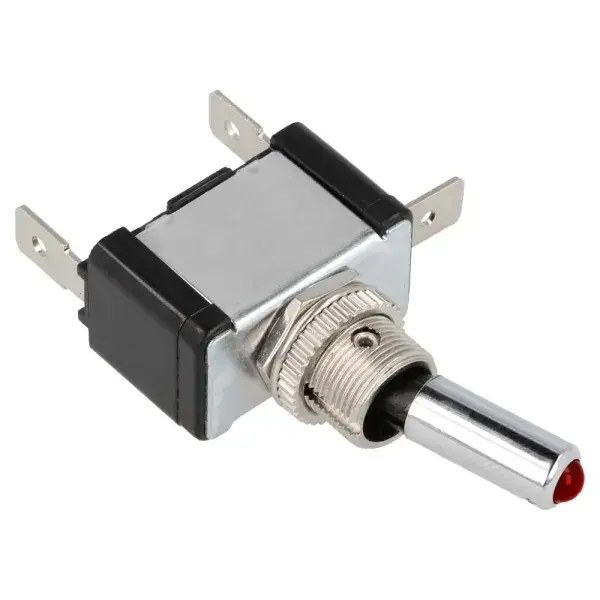 QSP Wippschalter - ON/OFF - LED Rot - 12V 20A - QE2040 Expressversand