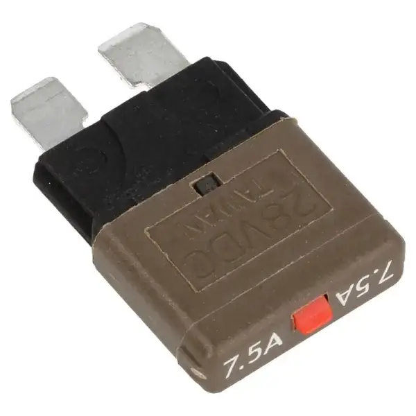 QSP Sicherung manuell rückstellbar 7.5A - Braun - QE8001-7,5A Nur Für Kurze Zeit