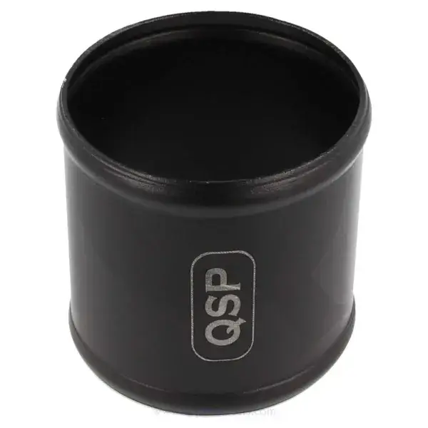 Ausverkauf QSP Aluminium-Kupplungsstück - 45 mm - Schwarz - QHCSA-045BLK