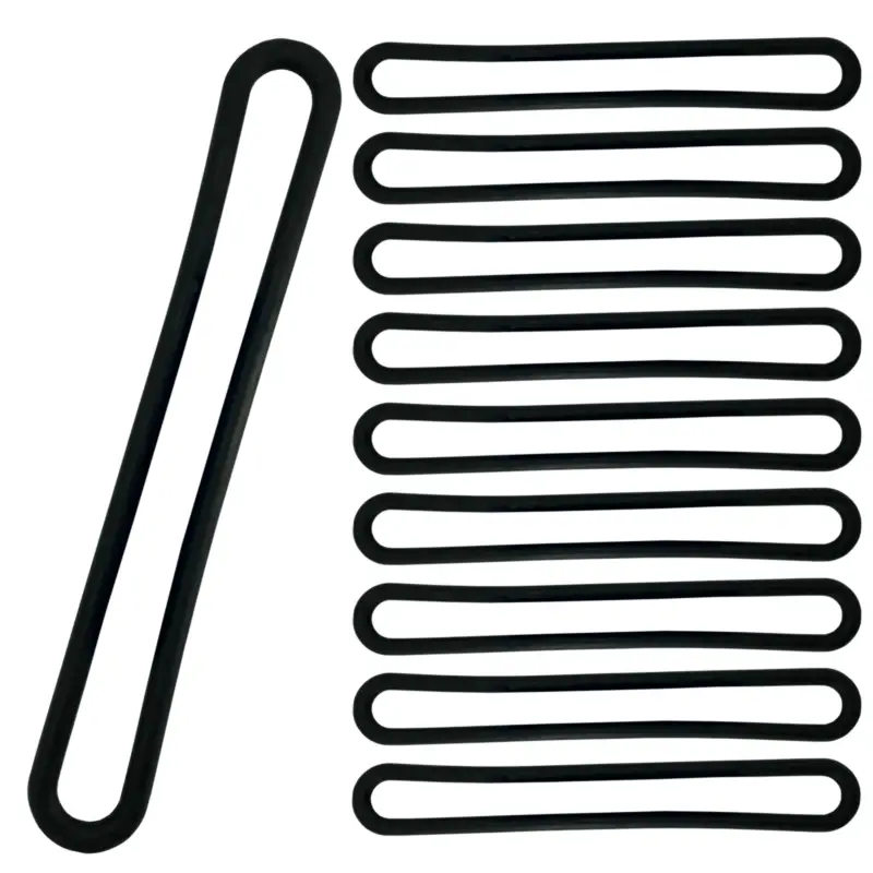 10x Spanngummi Spannring 250mm lang 8mm Ø Expressversand