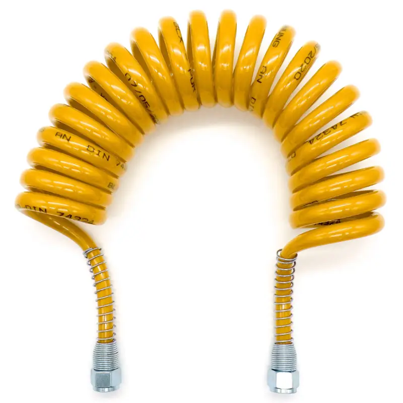 Luftwendel gelb 4m M18x1,5 m. Metallknickschutz Must-Have