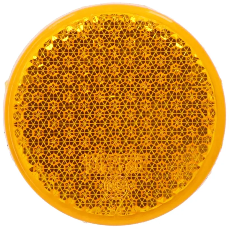 Sofort Bestellen Rückstrahler Rund Orange 60mm Ø mit Schraube