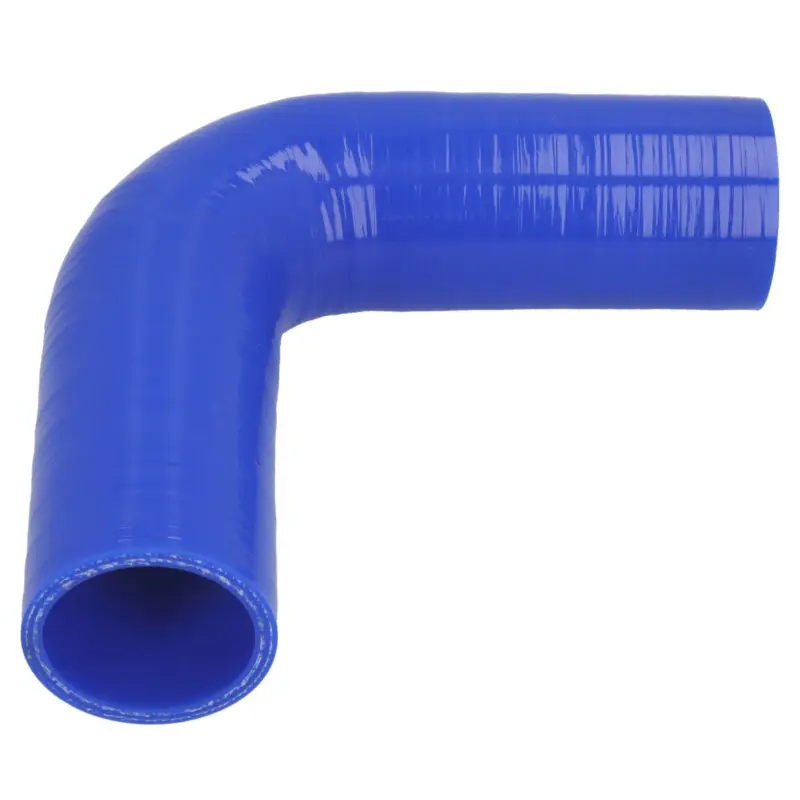 Highlight Kühlerschlauch Silikonschlauch Bogen 90° blau 20x150mm