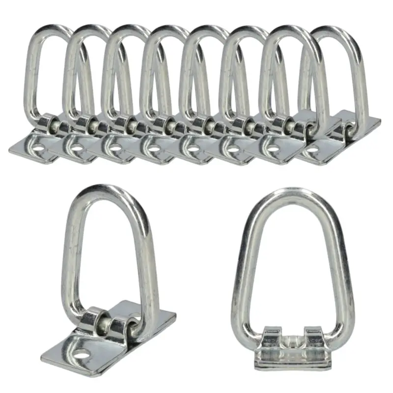 10x Bügelkrampe klappbar 2 Loch Innenhöhe 25mm Saisonangebot