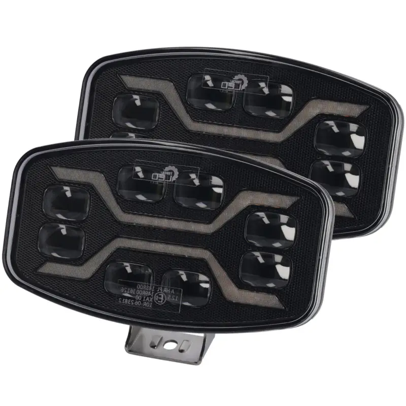 Online Kaufen 2x Fernscheinwerfer LED x Spider mit Positionslicht & Blitzlicht 12/24V IP69K 72 LED`s