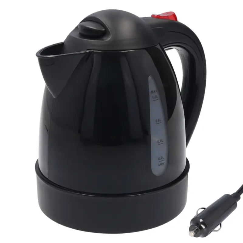Wasserkocher Schwarz 150W 12V 1L Füllmenge Direktkauf