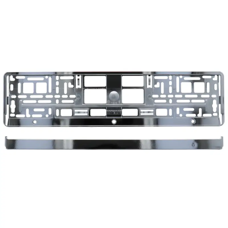 Kennzeichenhalter Chrom Kunststoff Top-Preis