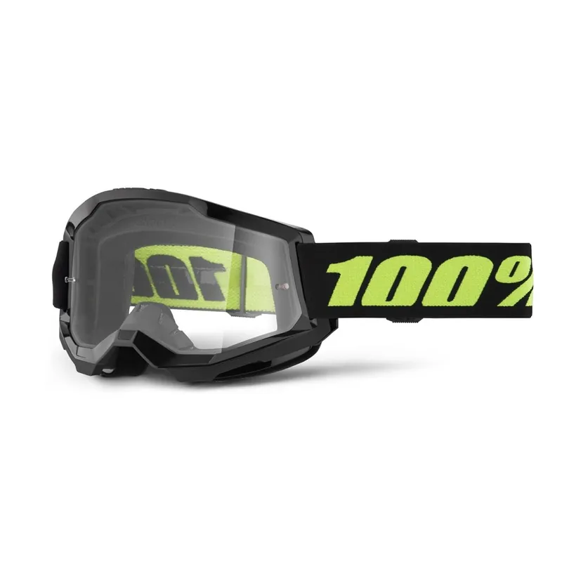 100% Strata 2 Goggle - Solar Eclipse - Clear Letzte Chance