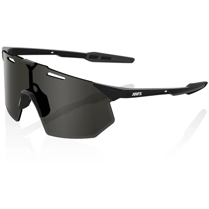 100% Hypercraft SQ Brille - Matte Black - Smoke Clear Highlight