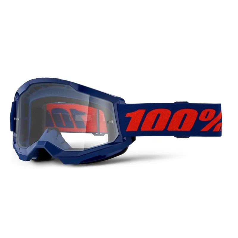 Versand Am Gleichen Tag 100% Strata 2 Goggle - Navy - Clear