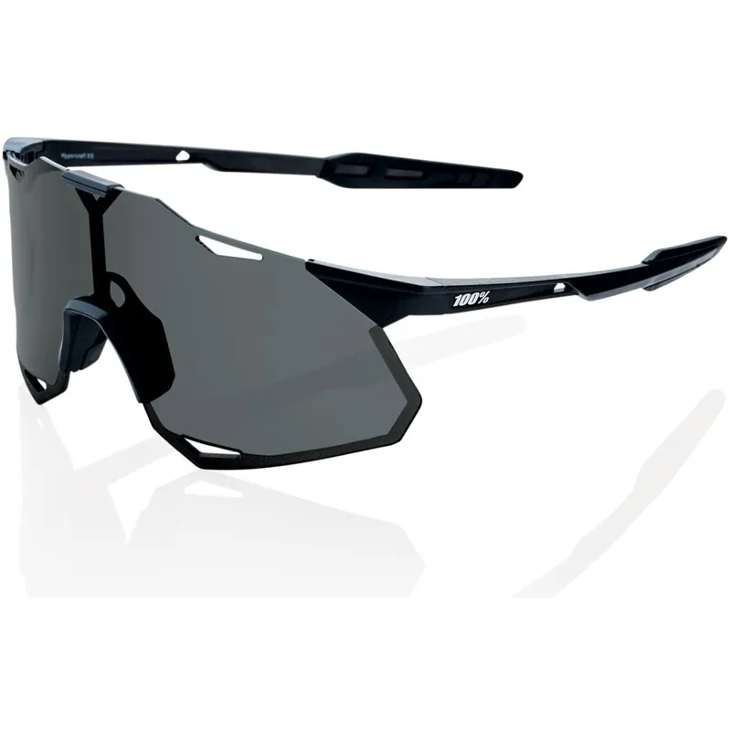 100% Hypercraft XS Brille - Matte Black - Smoke Clear Garantierte Lieferung