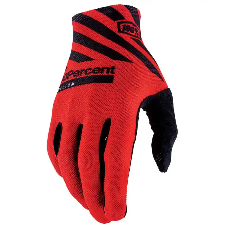 100% Celium Fahrradhandschuhe - racer red Ausverkauf