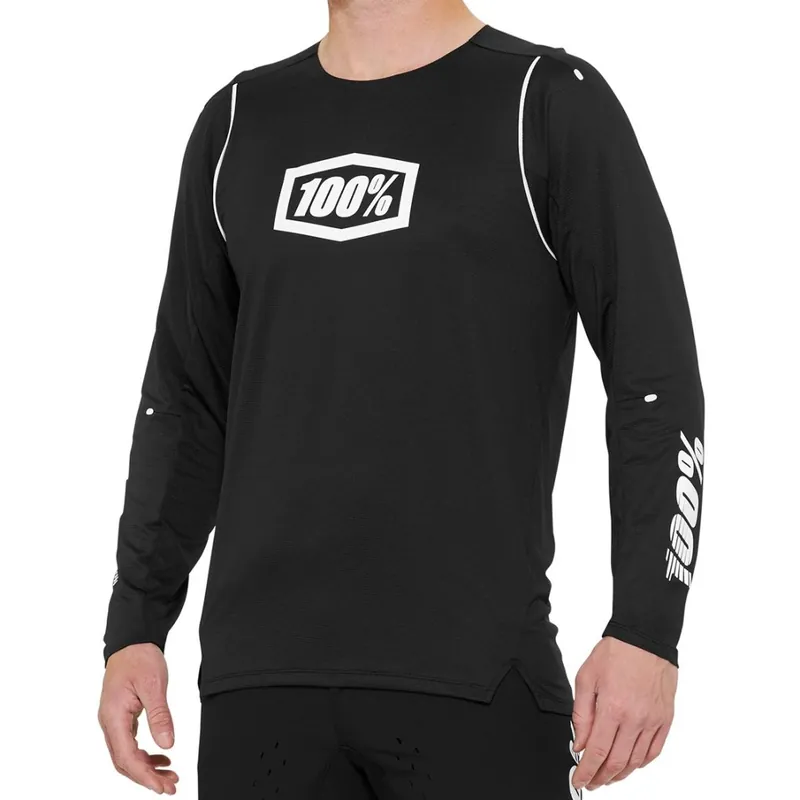 100% R-Core X Langarmtrikot Herren - schwarz Nur Für Kurze Zeit