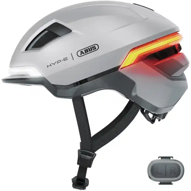 Garantierte Lieferung ABUS HYP-E Helm - gleam silver