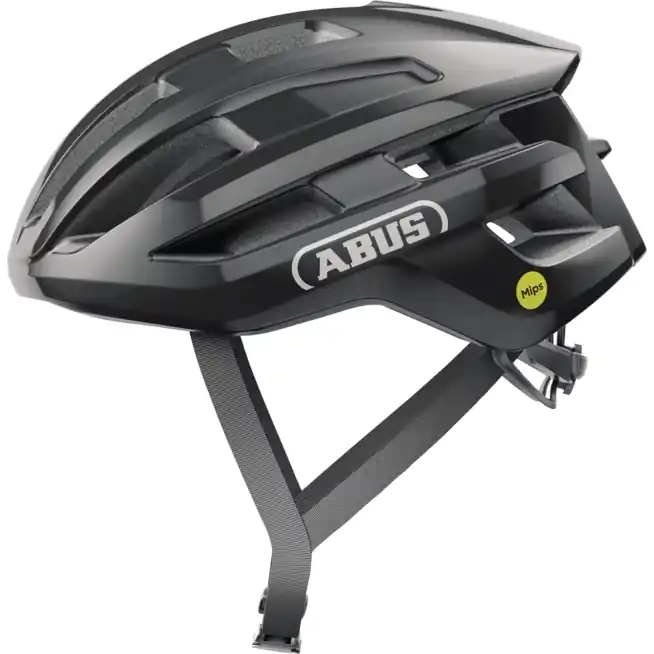 Schneller Versand ABUS PowerDome MIPS Helm - L (57-61cm) - shiny black
