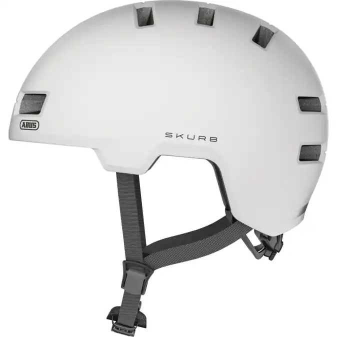 Abverkauf ABUS Skurb Helm - L (58-61cm) - pearl white