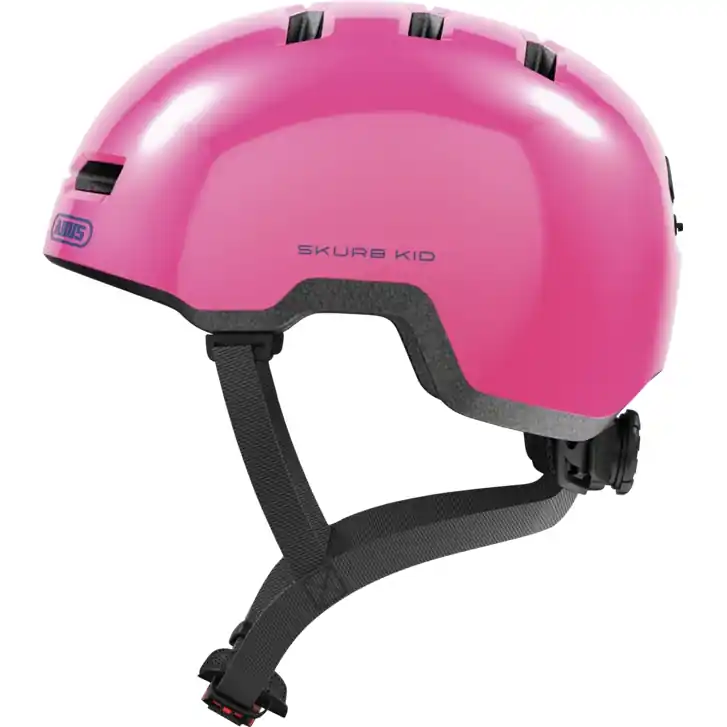 Highlight ABUS Skurb Helm Kinder - M (50-55cm) - shiny pink