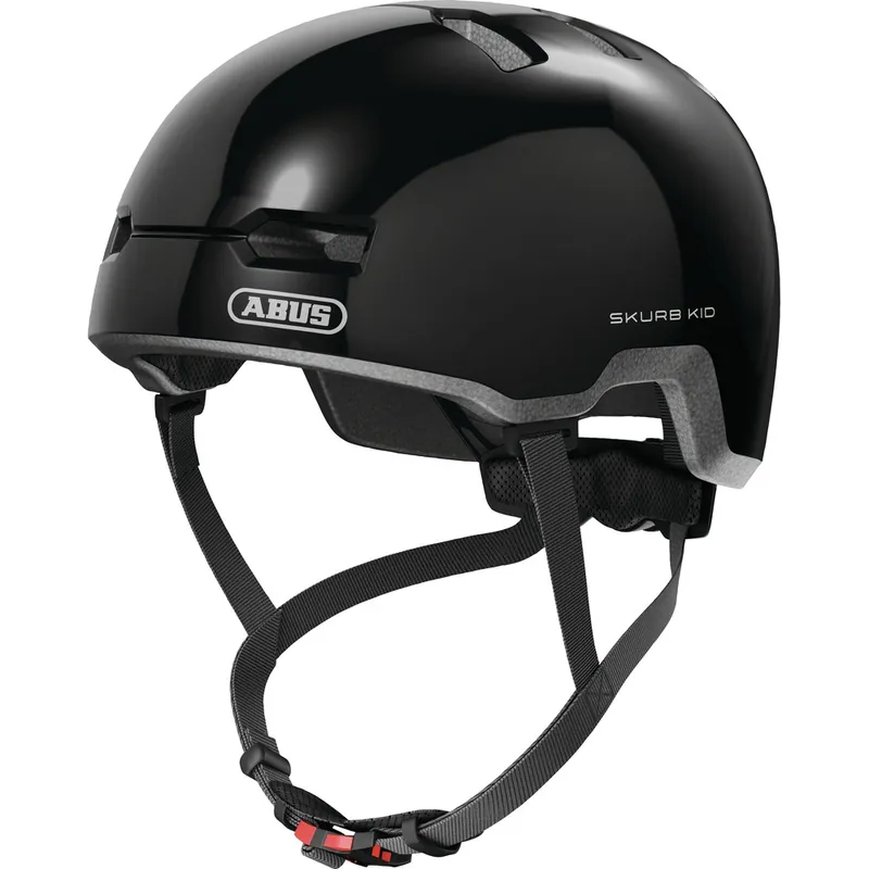 Preisknaller ABUS Skurb Kid Kinderhelm - shiny black