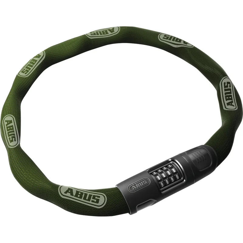 Neu ABUS 8808C Combination - 85cm Kettenschloss - jade green