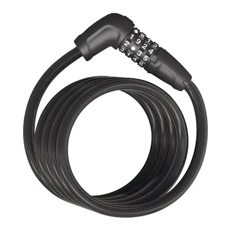 ABUS Numero 5510C 180 cm Kabelschloss + Halter SCMU - schwarz Preiswert