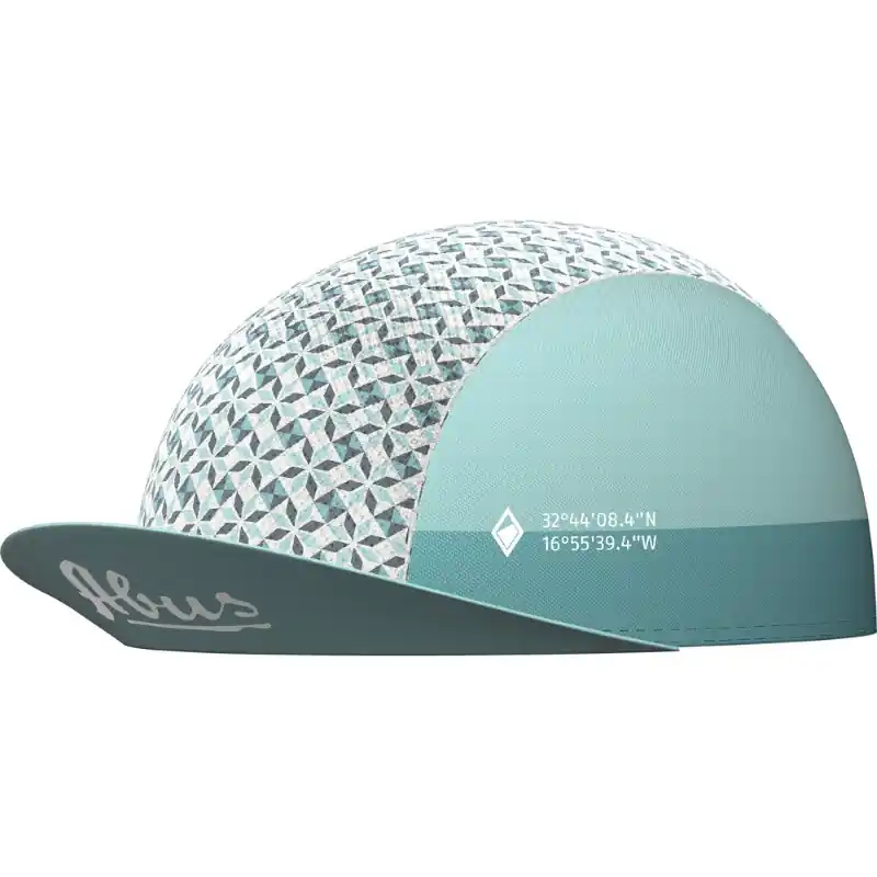 Neuheit ABUS Race Cap Radmütze - porto blue